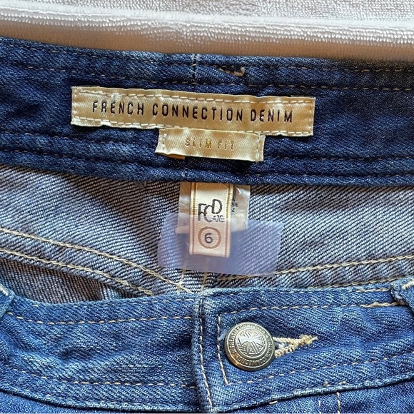 French Connection Jeans - woman’s size 6 like new -slim fit - Picture 1 of 4
